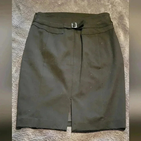 Express -black midi professional pencil skirtsize 0 - Picture 4 of 4